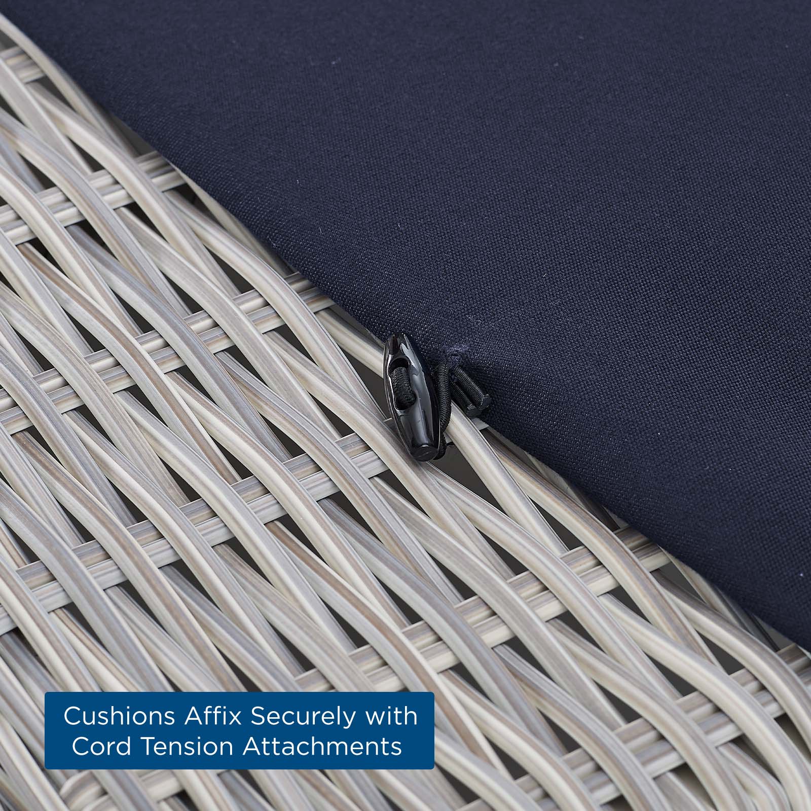 Conway Sunbrella¨ Outdoor Patio Wicker Rattan Chaise Lounge by Modway