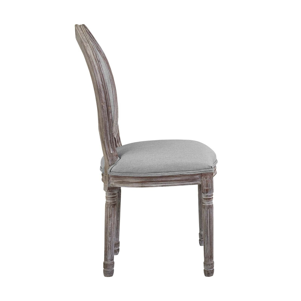 Arise Vintage French Upholstered Fabric Dining Side Chair by Modway