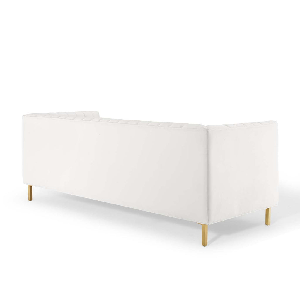 Shift Channel Tufted Performance Velvet Sofa by Modway