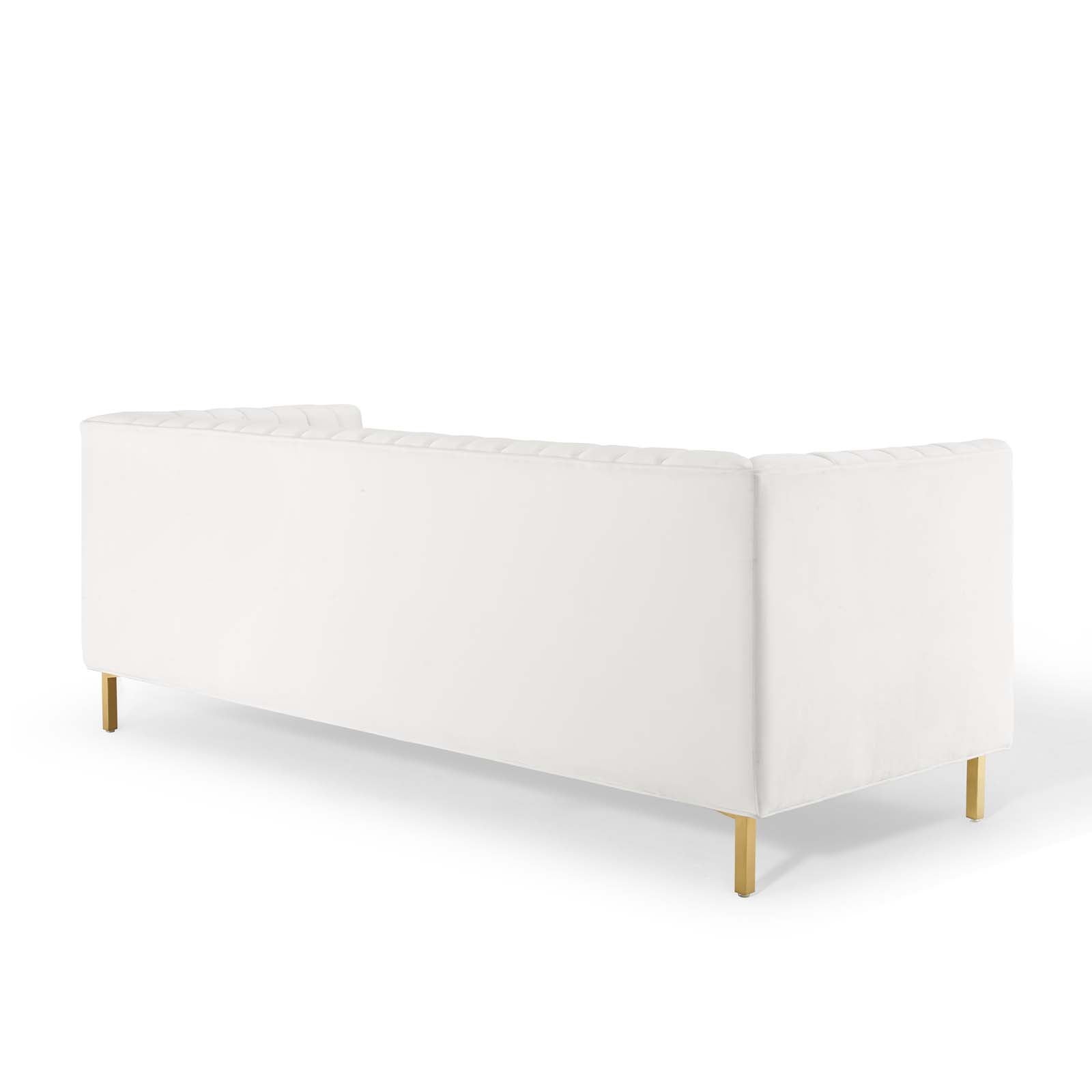 Shift Channel Tufted Performance Velvet Sofa by Modway