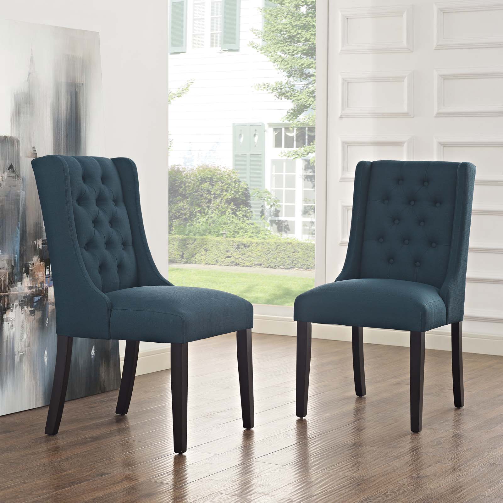 Baronet Fabric Dining Chair Set of 2 by Modway