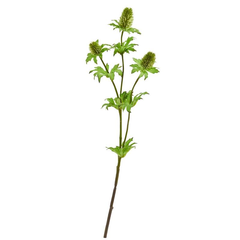 22"  Thistle Artificial Flower (Set of 12)