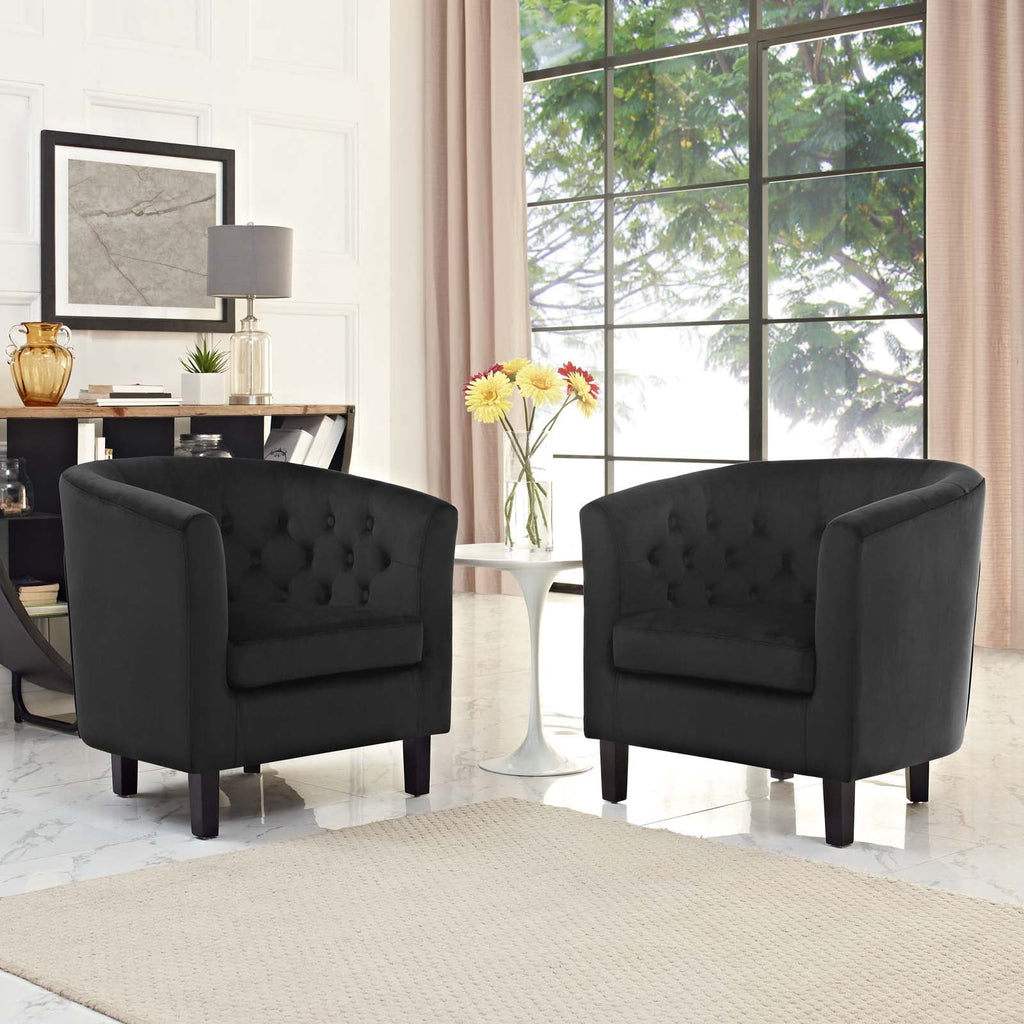 Prospect 2 Piece Performance Velvet Armchair Set by Modway