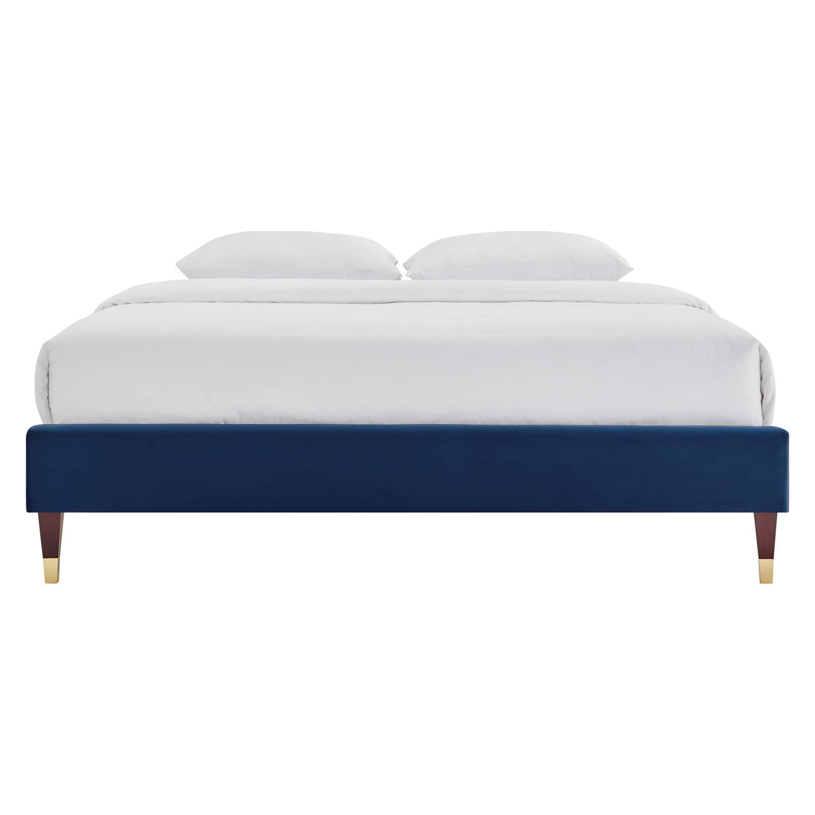 Harlow Performance Velvet Full Platform Bed Frame by Modway