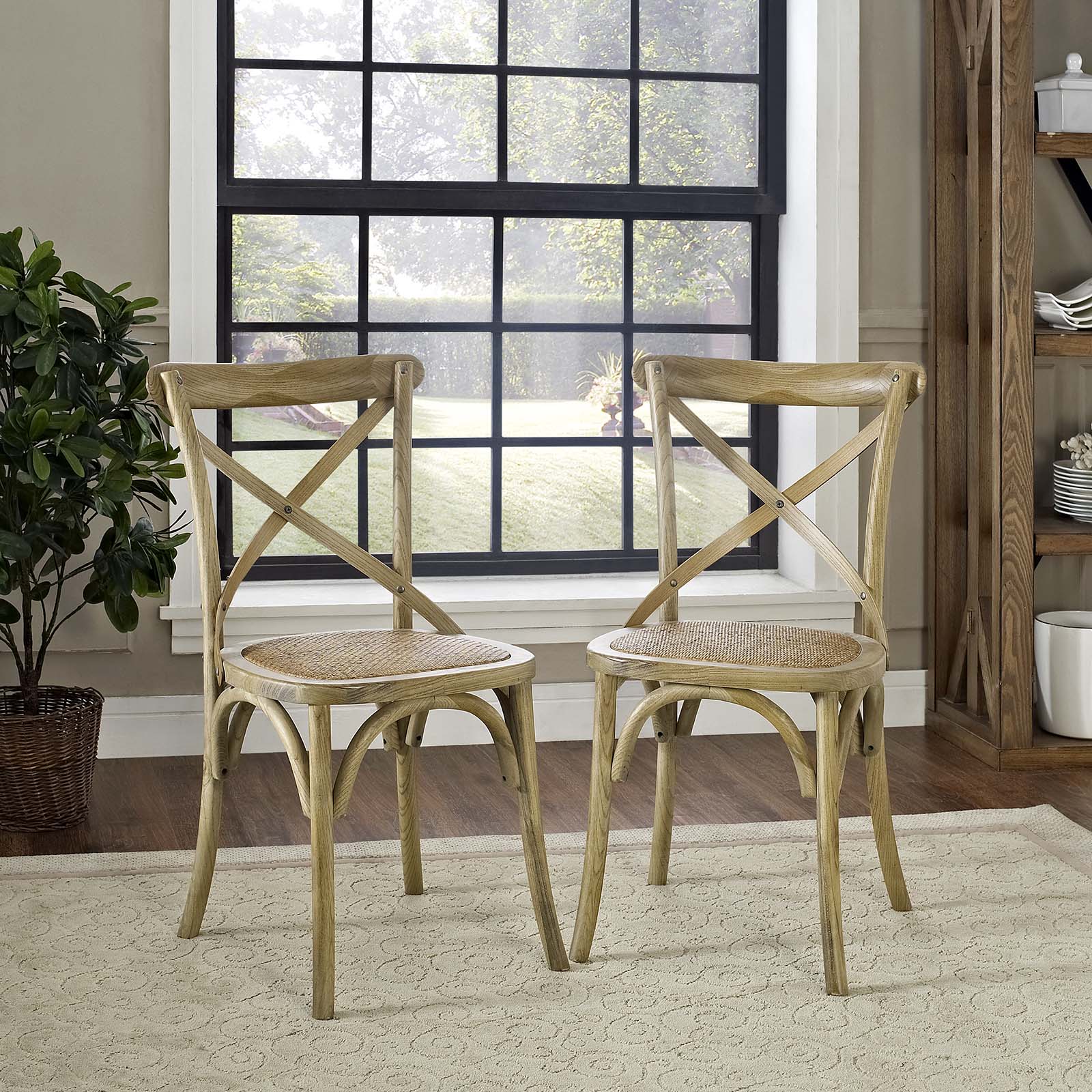 Gear Dining Side Chair Set of 2 by Modway