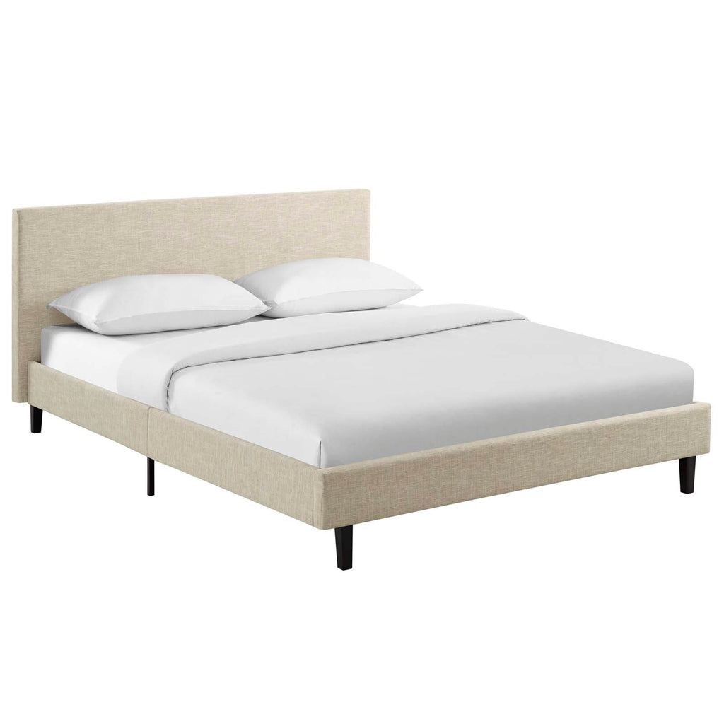 Anya Fabric Queen Bed by Modway