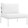 Harmony Armless Outdoor Patio Aluminum Chair by Modway