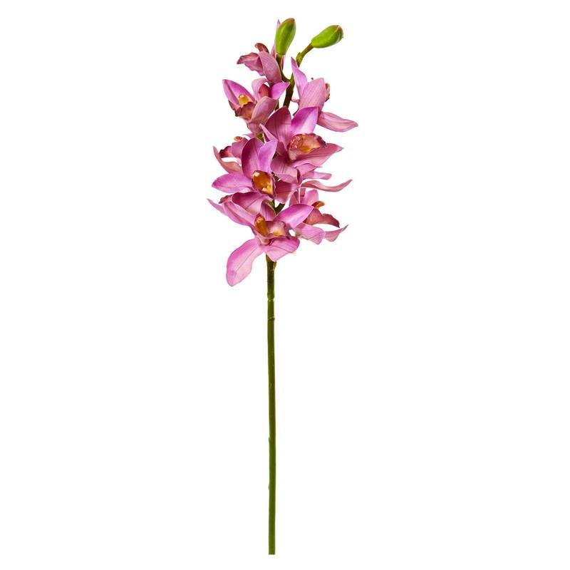 30"  Cymbidium Orchid Artificial Flower (Set of 6)
