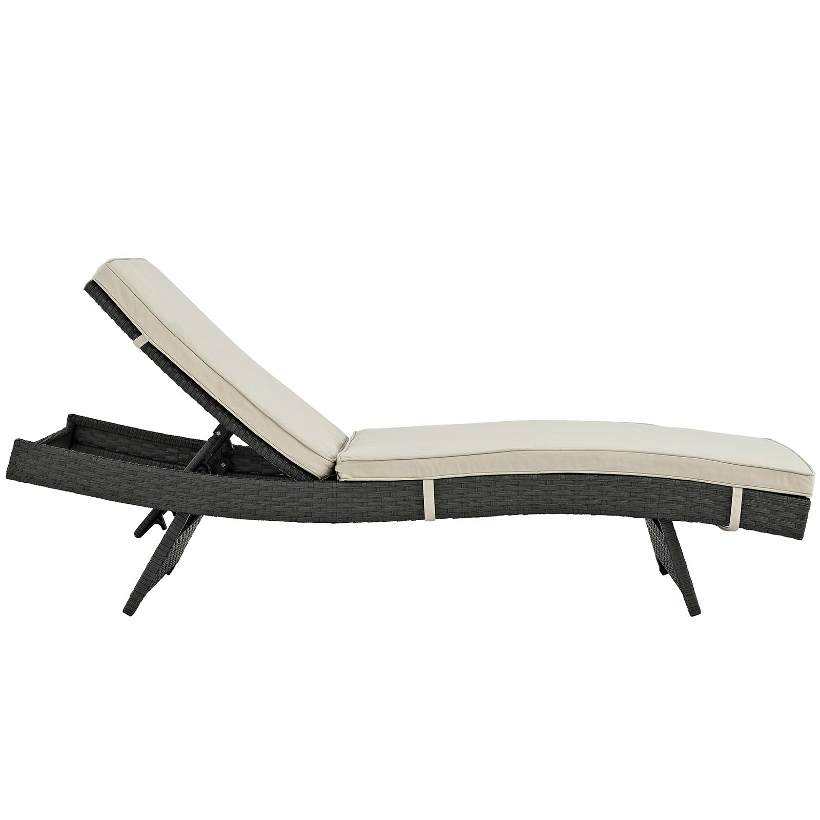 Sojourn Outdoor Patio Sunbrella¨ Chaise by Modway