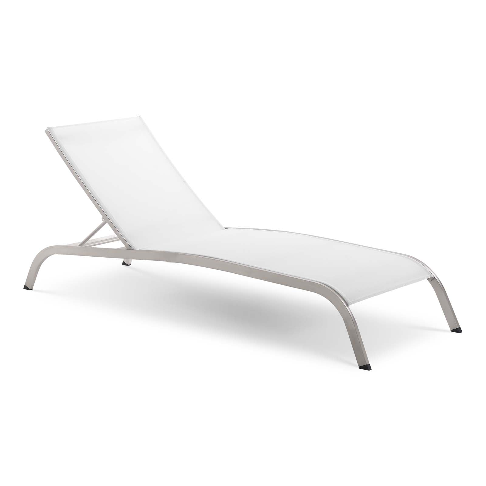 Savannah Outdoor Patio Mesh Chaise Lounge Set of 2 by Modway