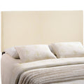 Region Upholstered Fabric King Headboard by Modway