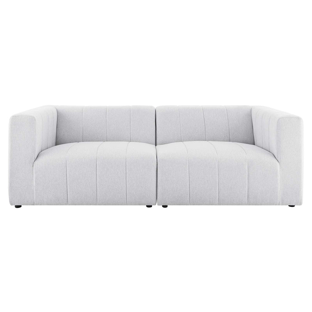 Bartlett 2-Piece Upholstered Fabric Loveseat by Modway