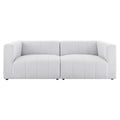Bartlett 2-Piece Upholstered Fabric Loveseat by Modway