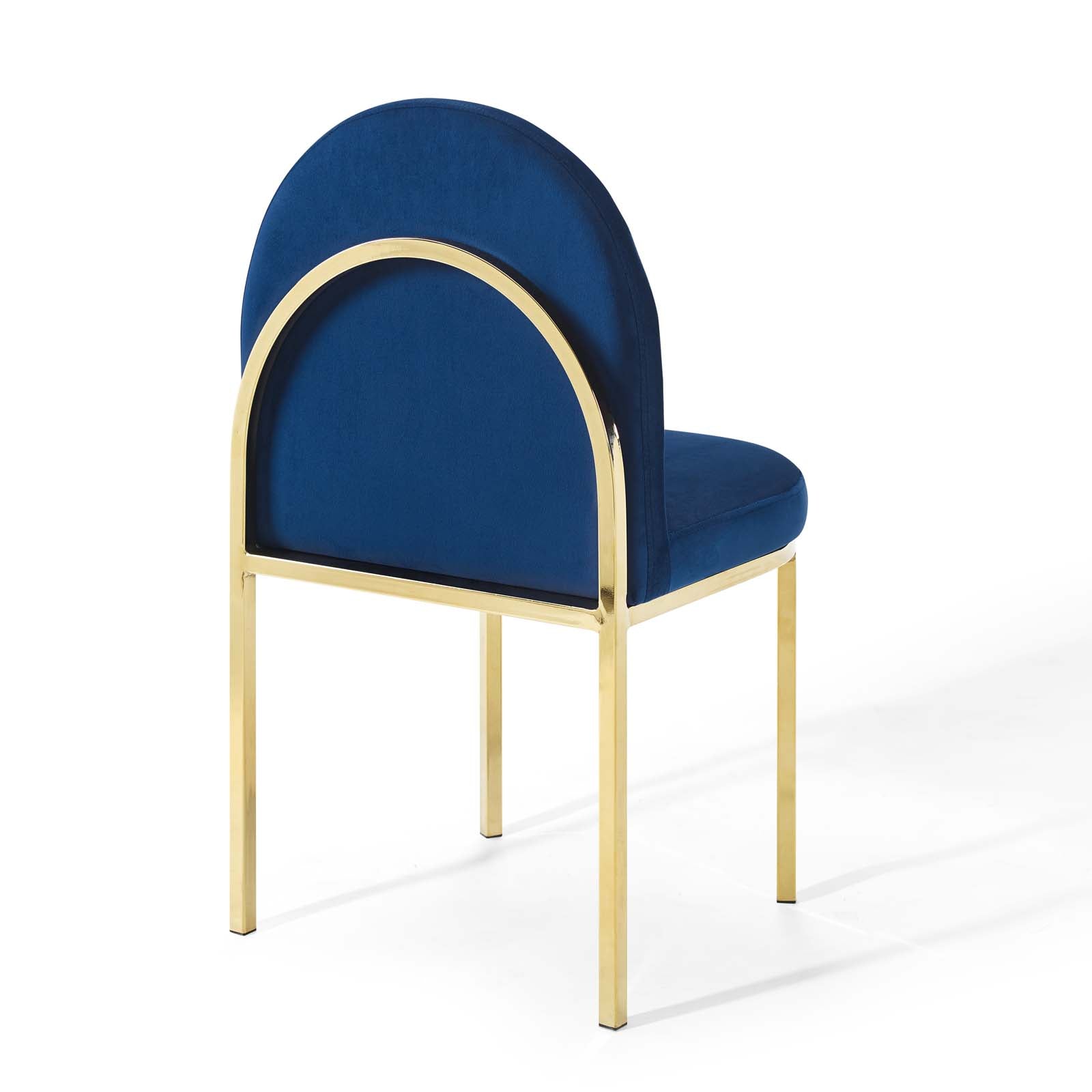 Isla Performance Velvet Dining Side Chair Set of 2 by Modway