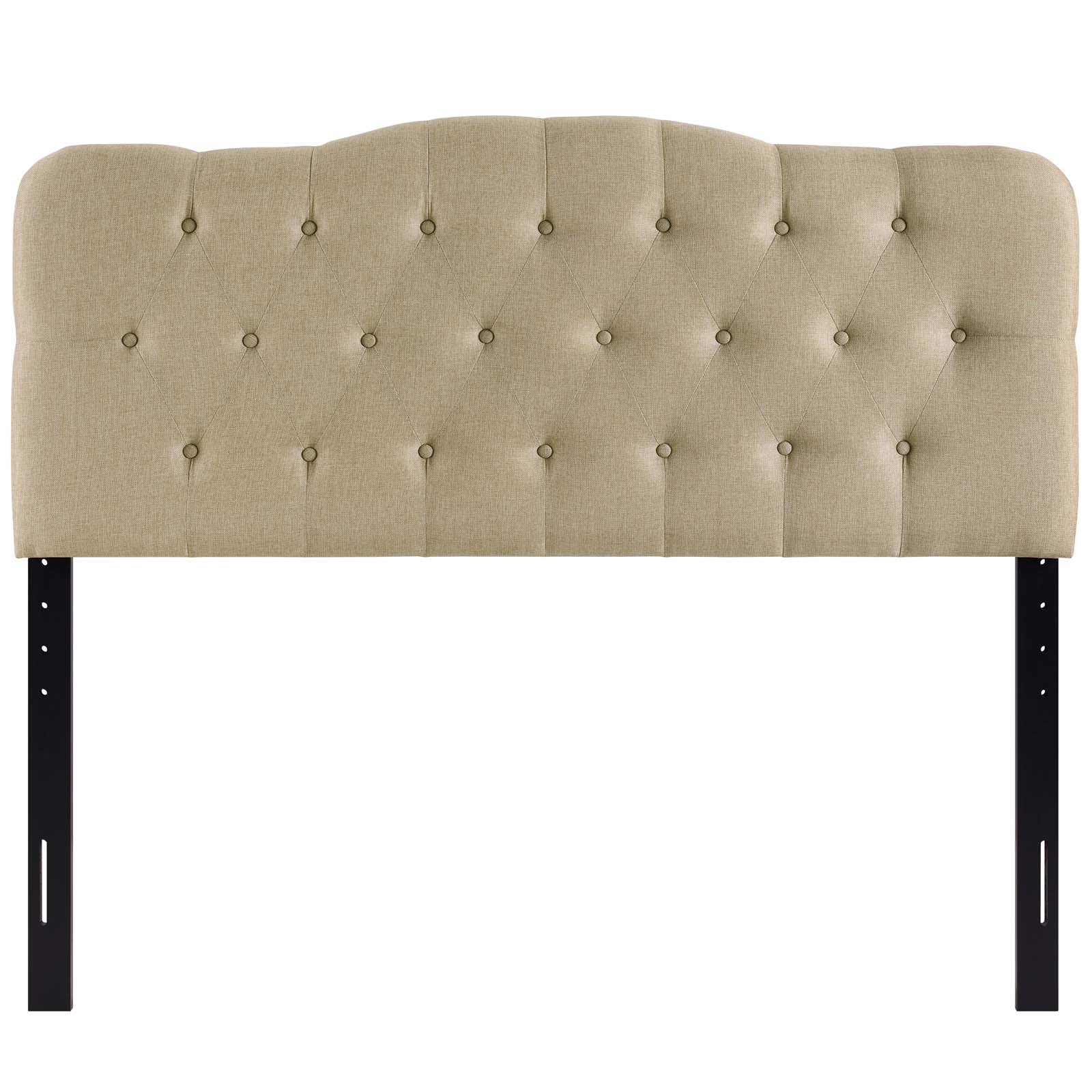 Annabel Upholstered Fabric Queen Headboard by Modway