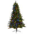 6.5' Vermont Spruce Artificial Christmas Tree with 450 Color Changing Lights