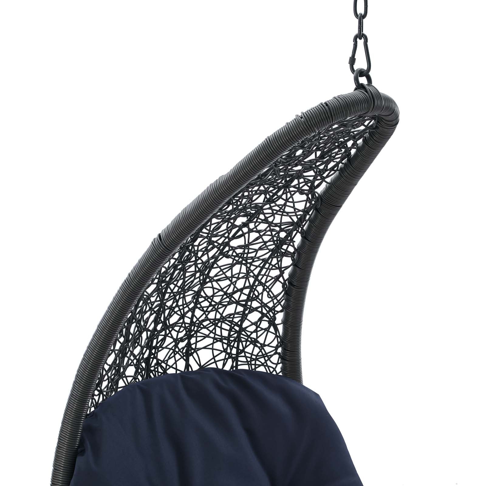 Landscape Hanging Chaise Lounge Outdoor Patio Swing Chair by Modway