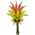 Delphinium & Foxtail Silk Floral Arrangement