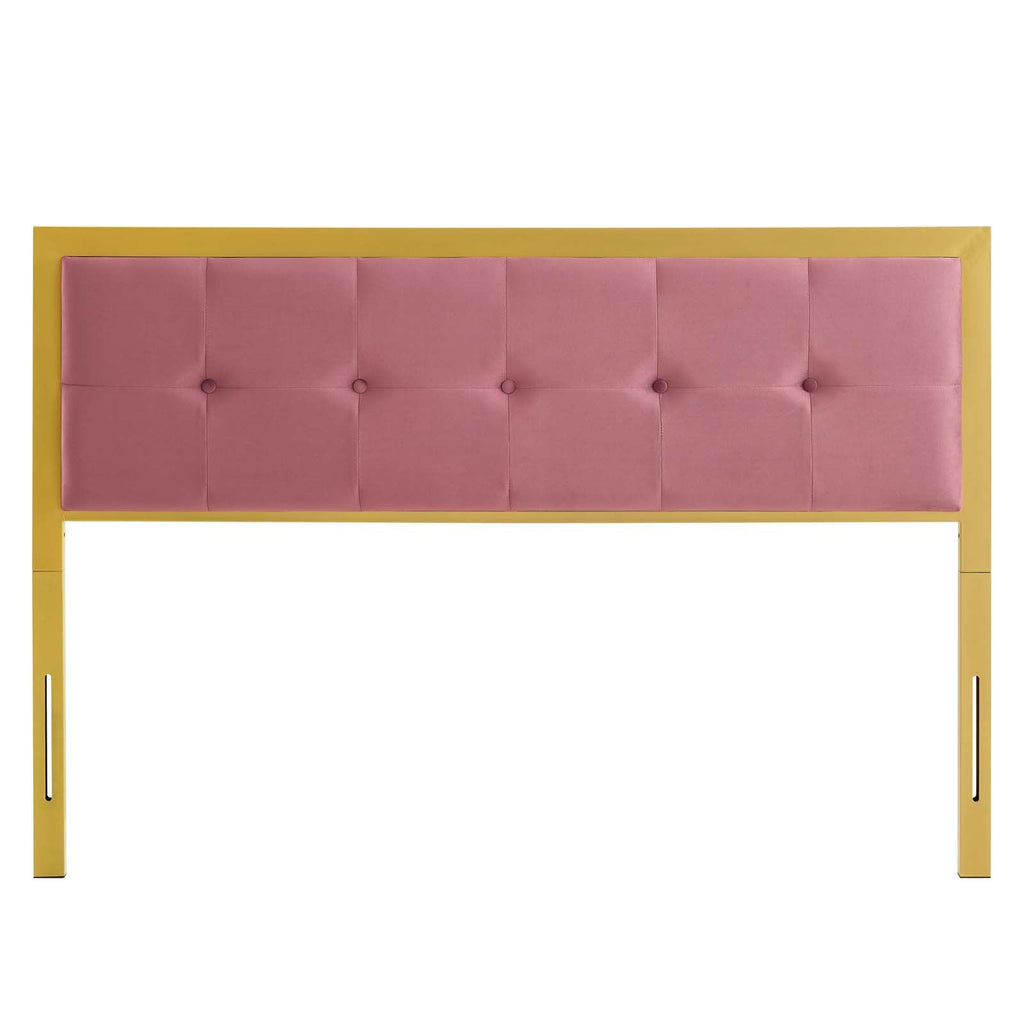 Teagan Tufted Performance Velvet King Headboard by Modway