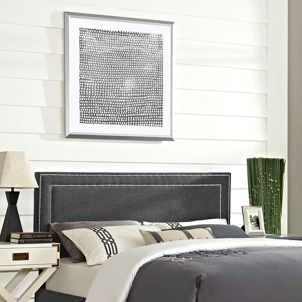 Jessamine Upholstered Fabric Queen Headboard by Modway