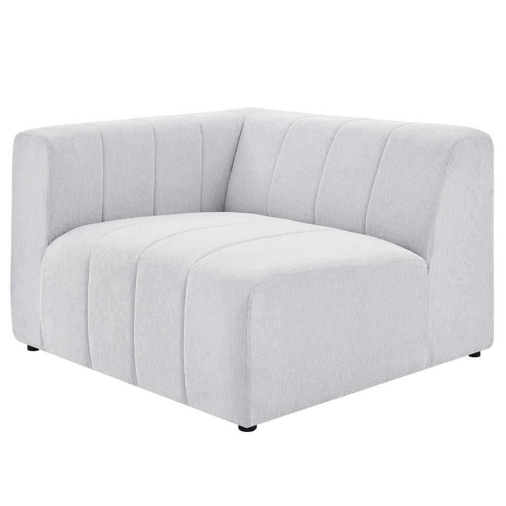 Bartlett Upholstered Fabric Left-Arm Chair by Modway