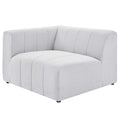 Bartlett Upholstered Fabric Left-Arm Chair by Modway