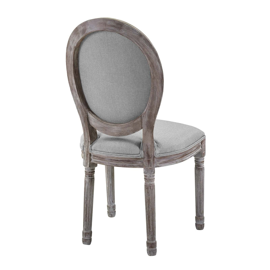 Arise Vintage French Upholstered Fabric Dining Side Chair by Modway