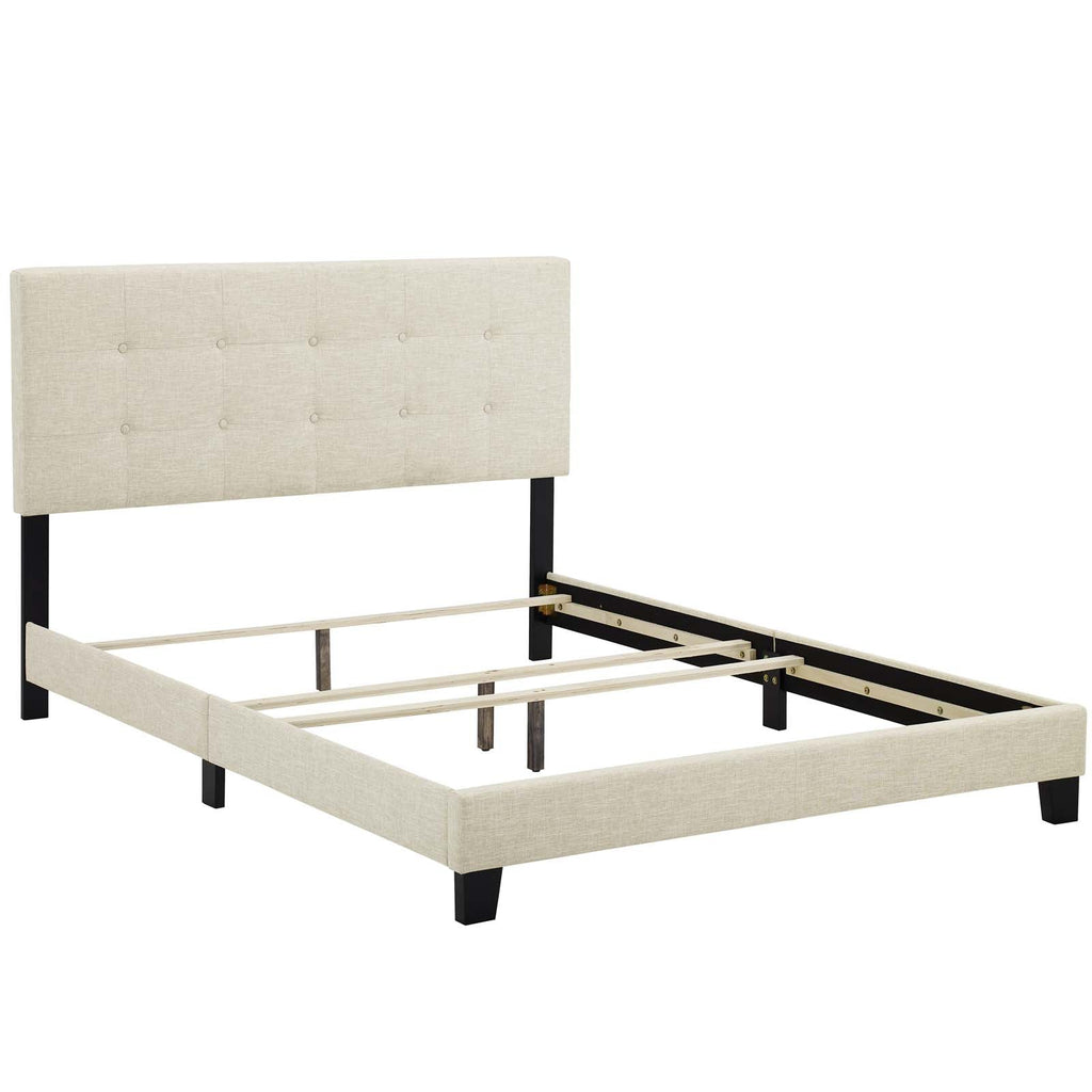 Amira Upholstered Fabric Queen Bed by Modway