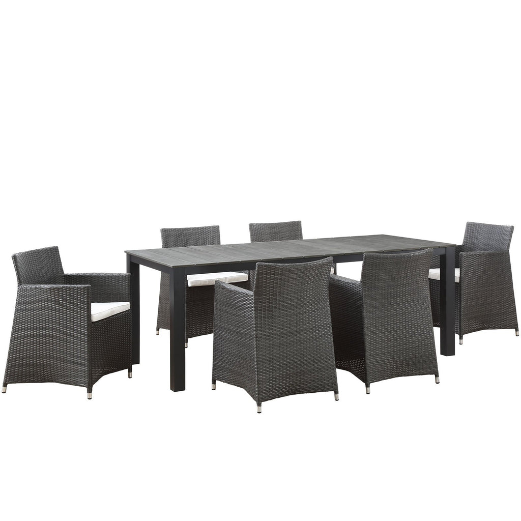 Junction 7 Piece Outdoor Patio Dining Set by Modway