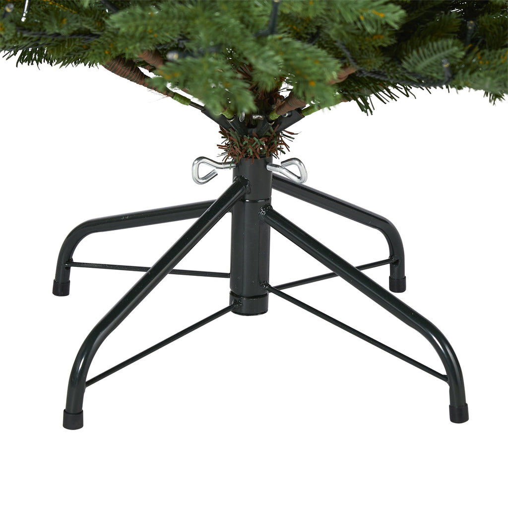 5' Wyoming Spruce Artificial Christmas Tree w/ 300 Clear LED Lights