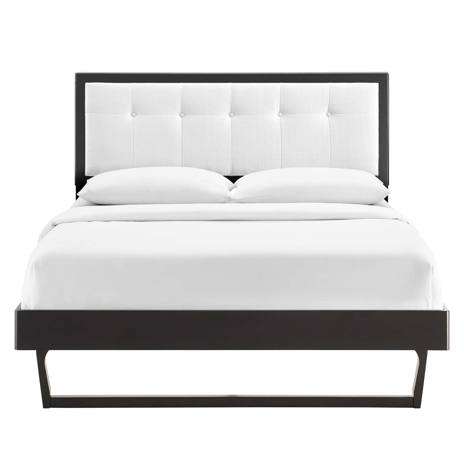 Willow Wood Full Platform Bed With Angular Frame by Modway