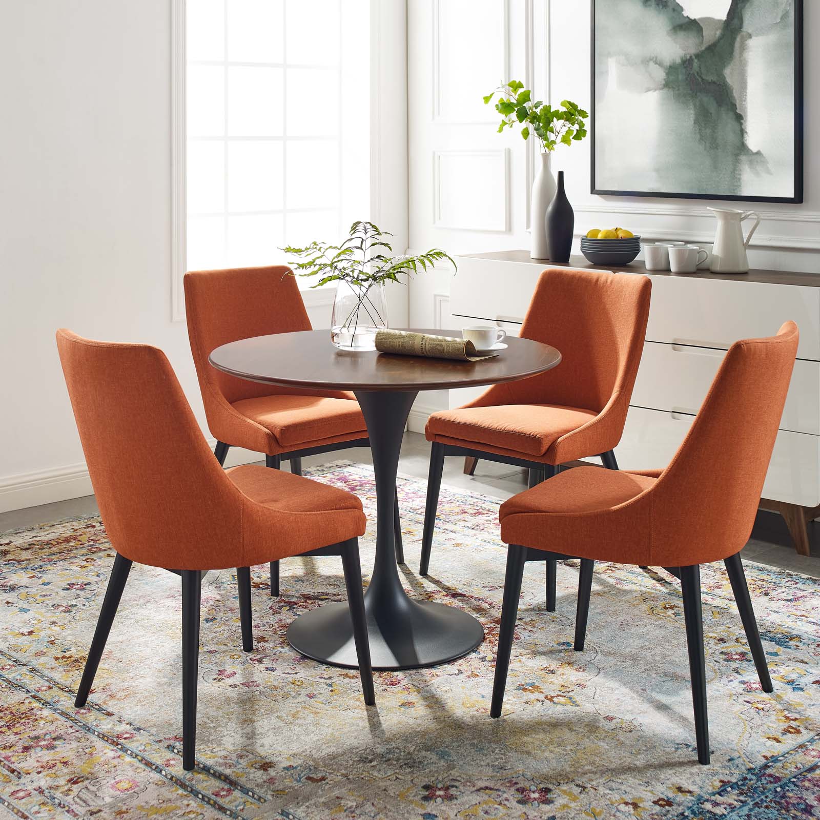 Lippa 36" Round Wood Dining Table by Modway