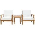 Marina 3 Piece Outdoor Patio Teak Set by Modway