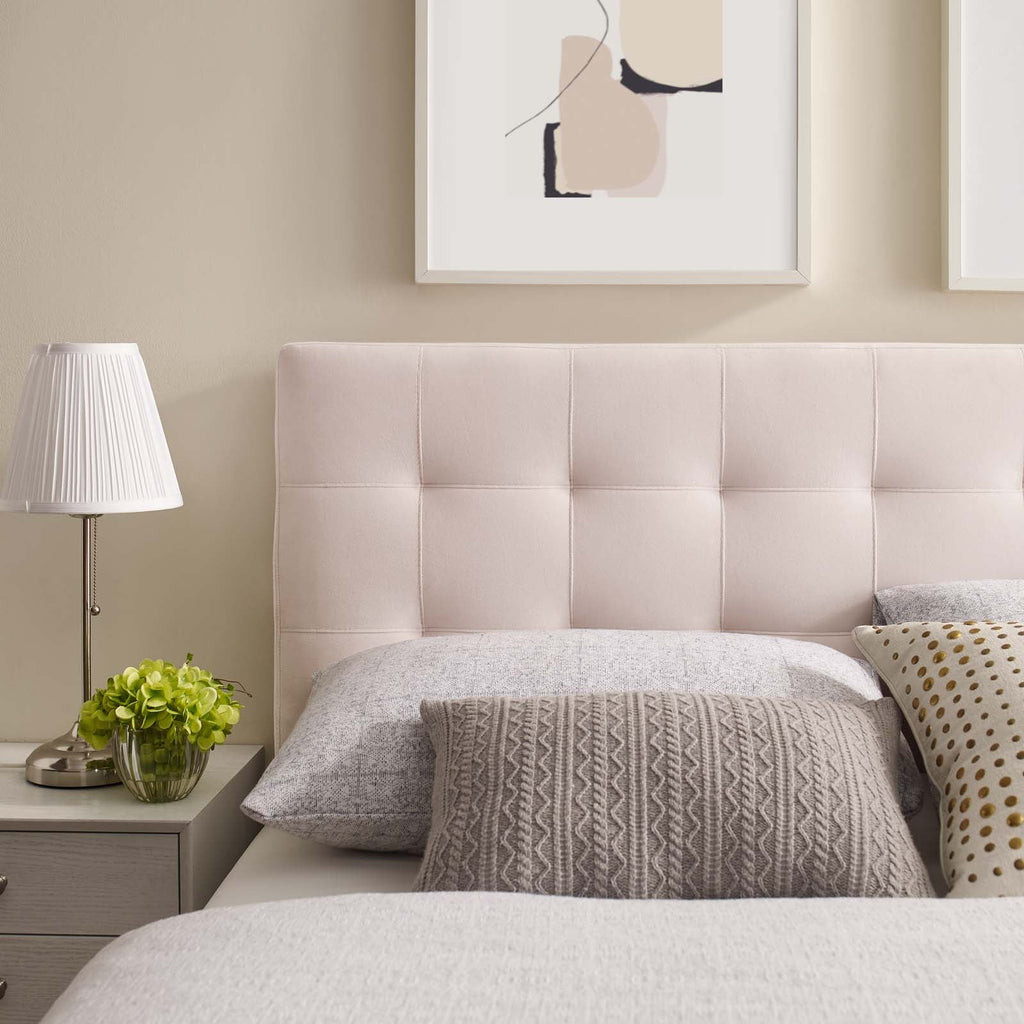 Lily Biscuit Tufted Performance Velvet Queen Headboard by Modway