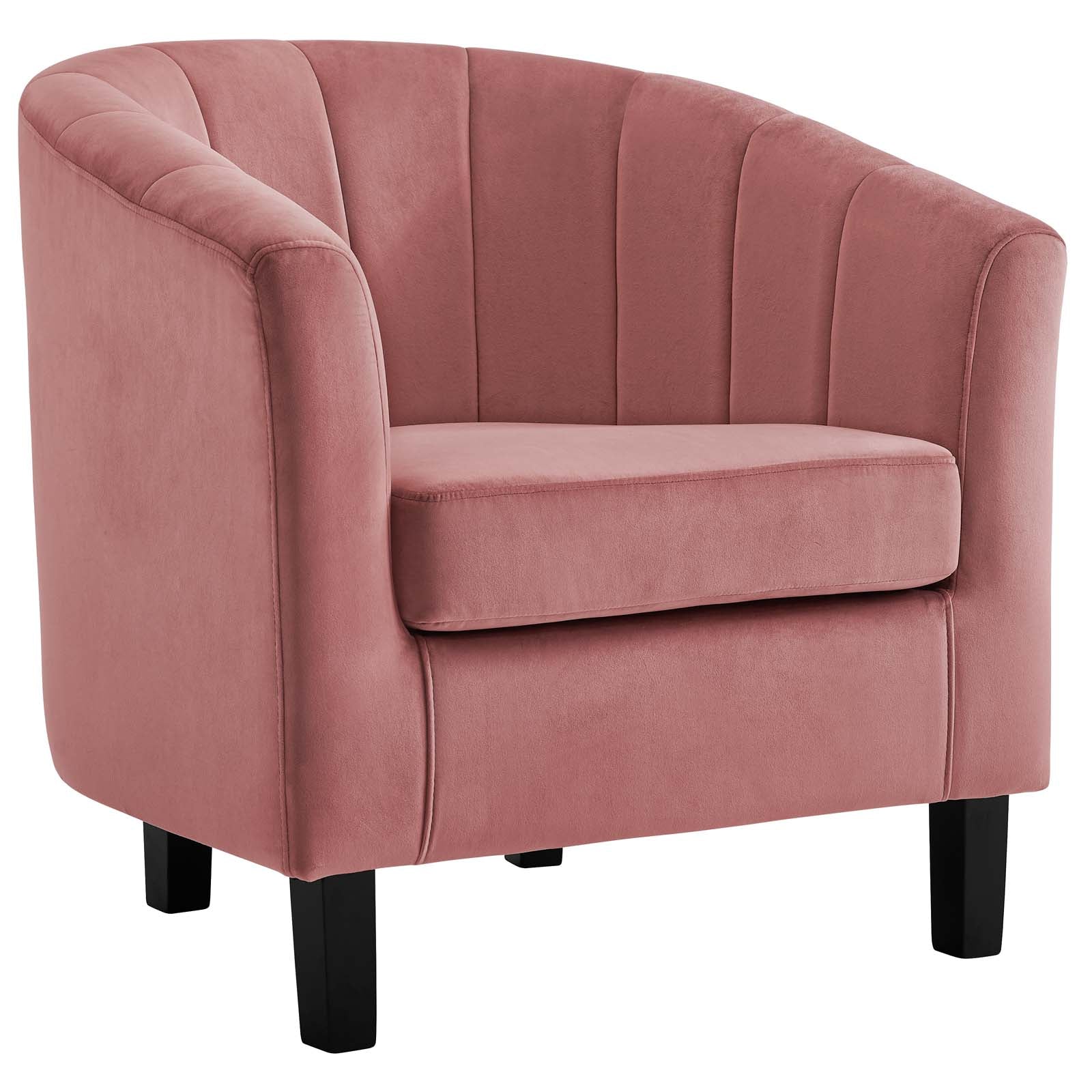 Prospect Channel Tufted Armchair Set of 2