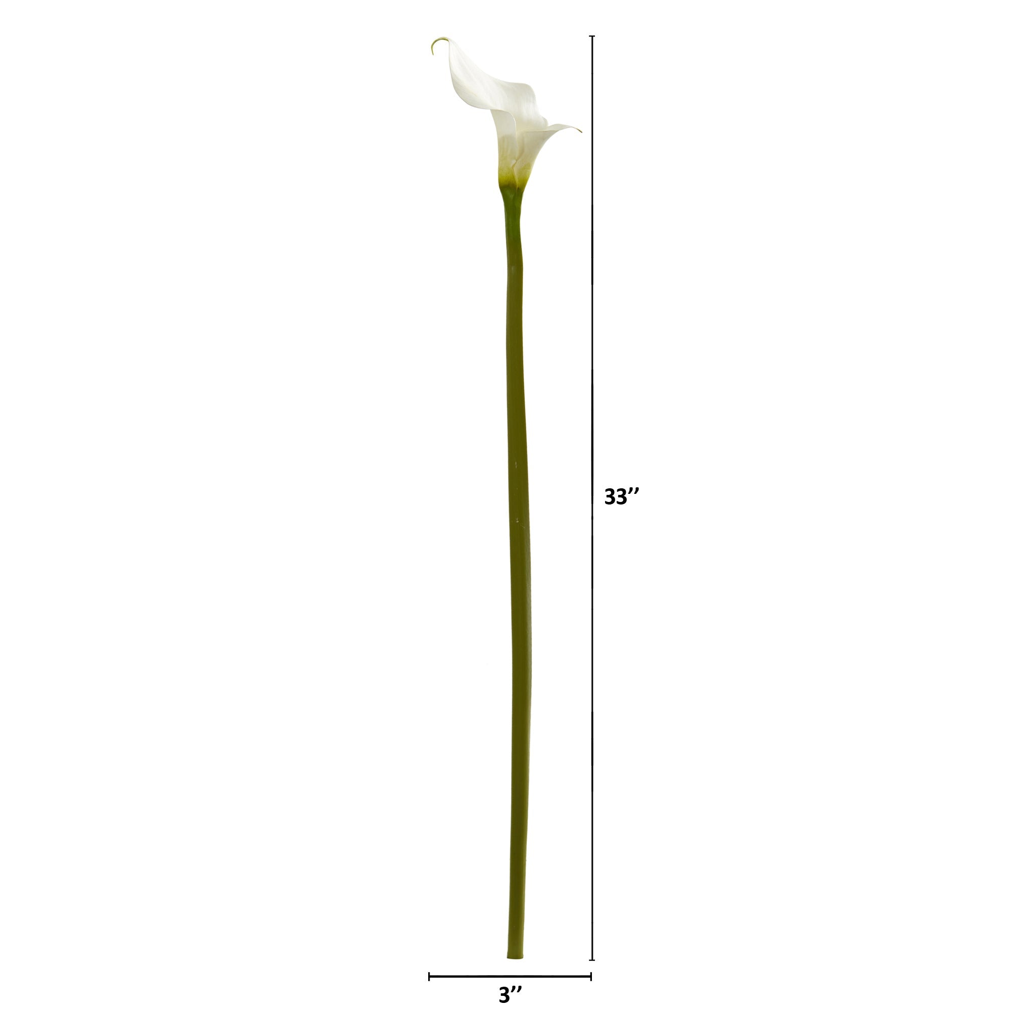 33" Calla Lilly Artificial Flower (Set of 4)