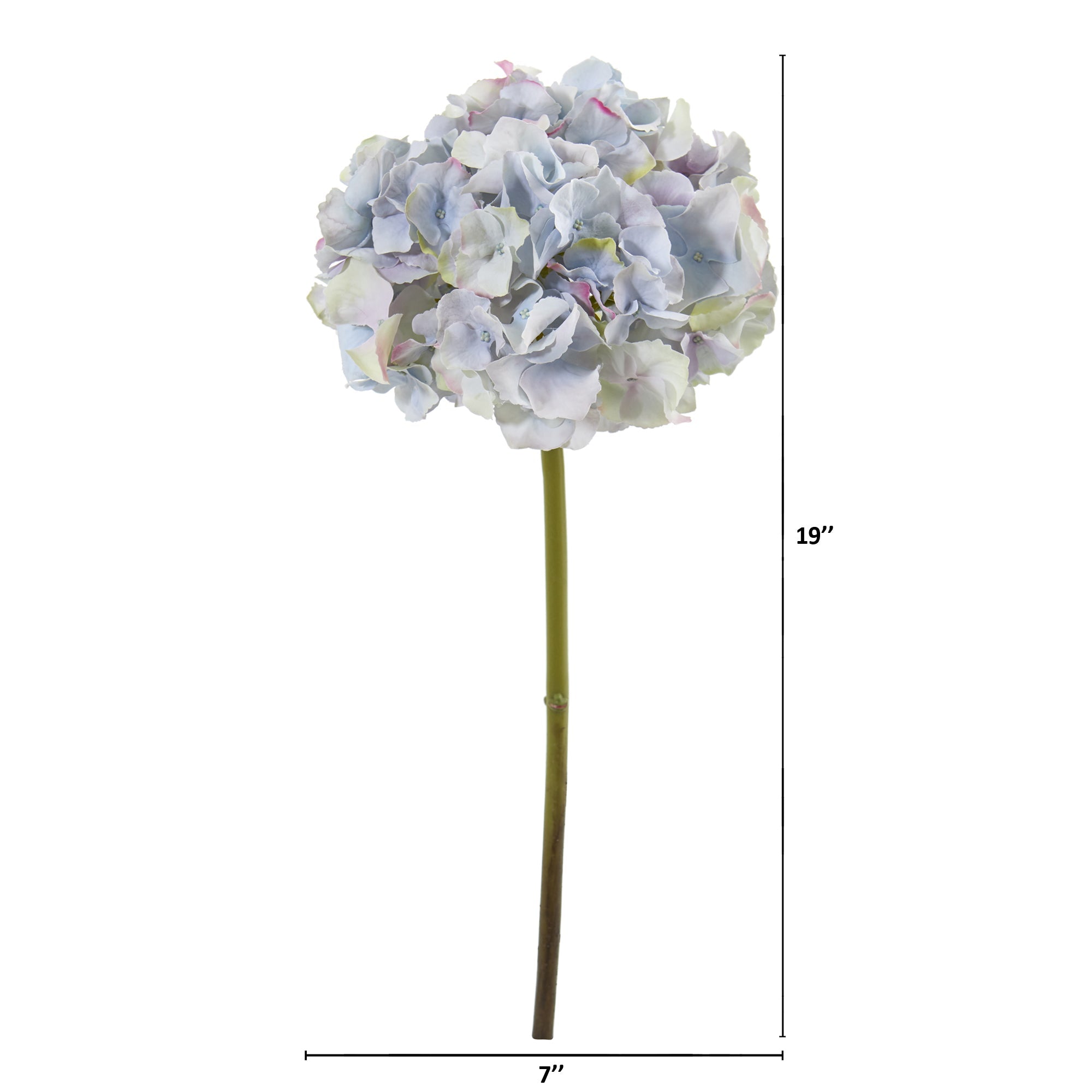 19" Hydrangea Artificial Flower (Set of 6)