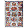 Entourage Kensie Distressed Floral Moroccan Trellis 8x10 Area Rug by Modway
