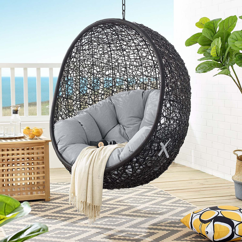 Encase Sunbrella¨ Swing Outdoor Patio Lounge Chair by Modway