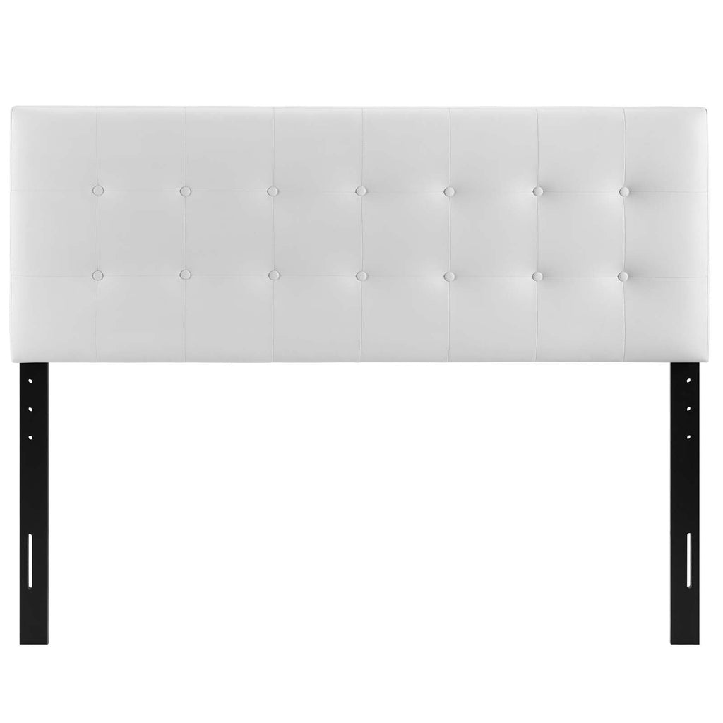 Emily Upholstered Vinyl Full Headboard by Modway