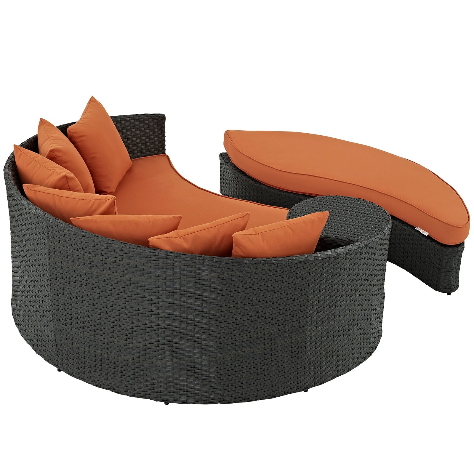 Sojourn Outdoor Patio Sunbrella¨ Daybed by Modway