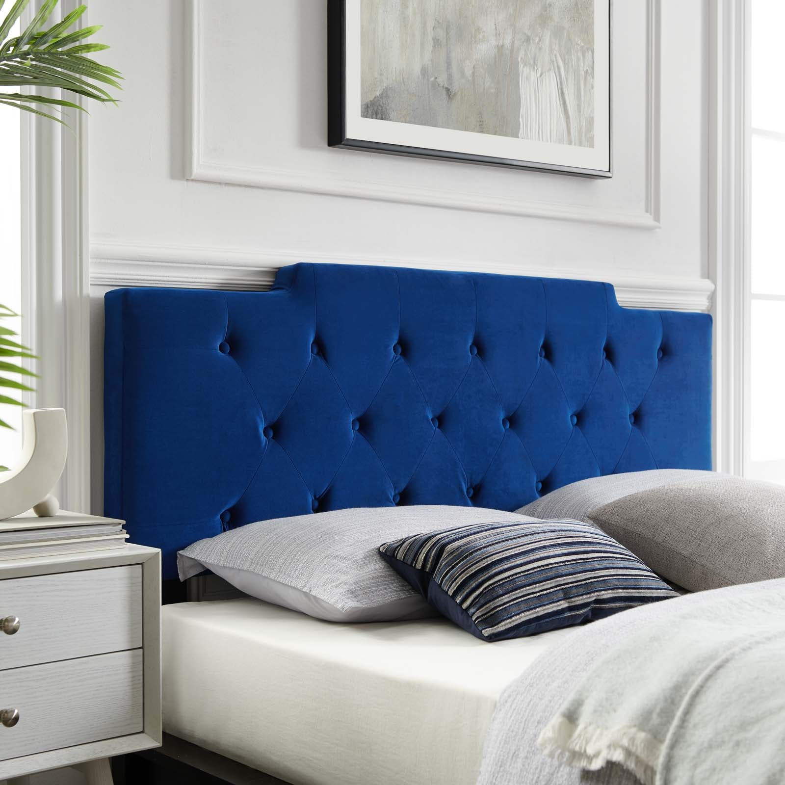 Juliet Tufted Performance Velvet Twin Headboard by Modway