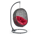Hide Outdoor Patio Swing Chair With Stand by Modway