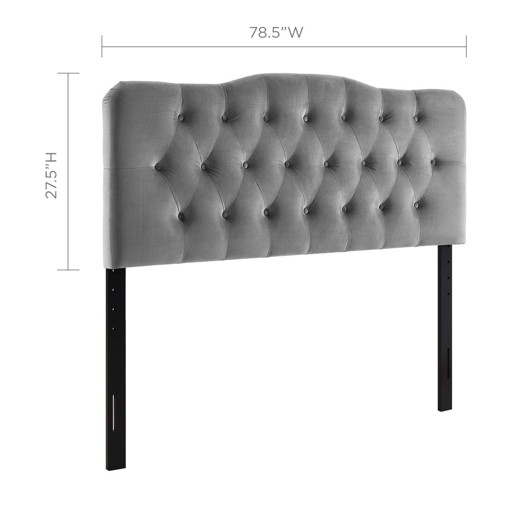 Annabel Diamond Tufted Performance Velvet King Headboard by Modway