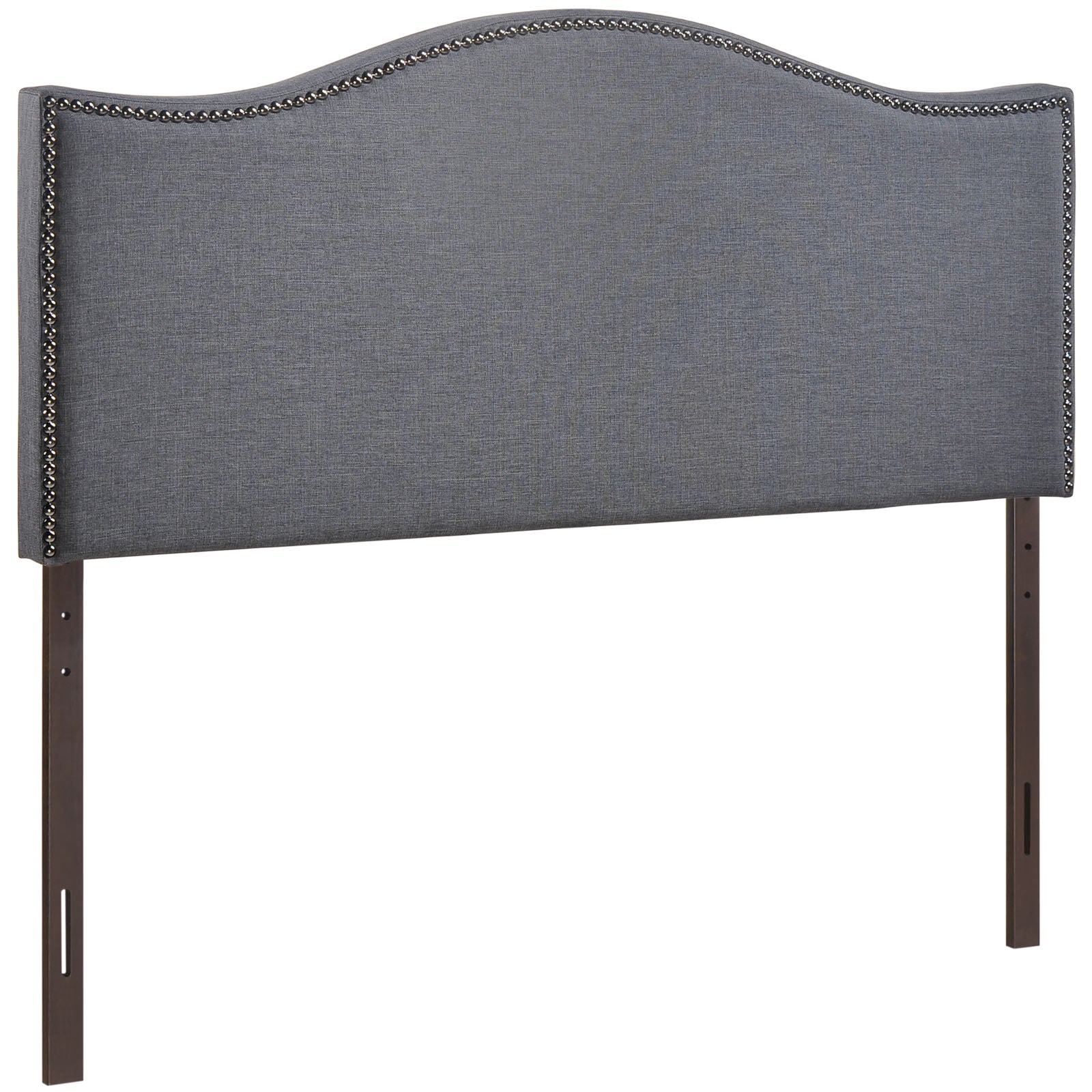 Curl Nailhead Upholstered Queen Headboard by Modway