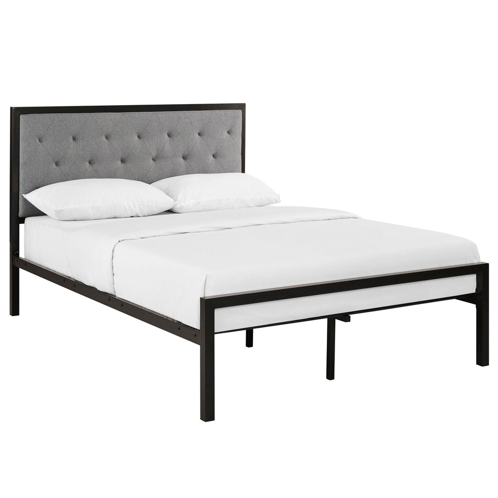 Mia Fabric Full Bed by Modway