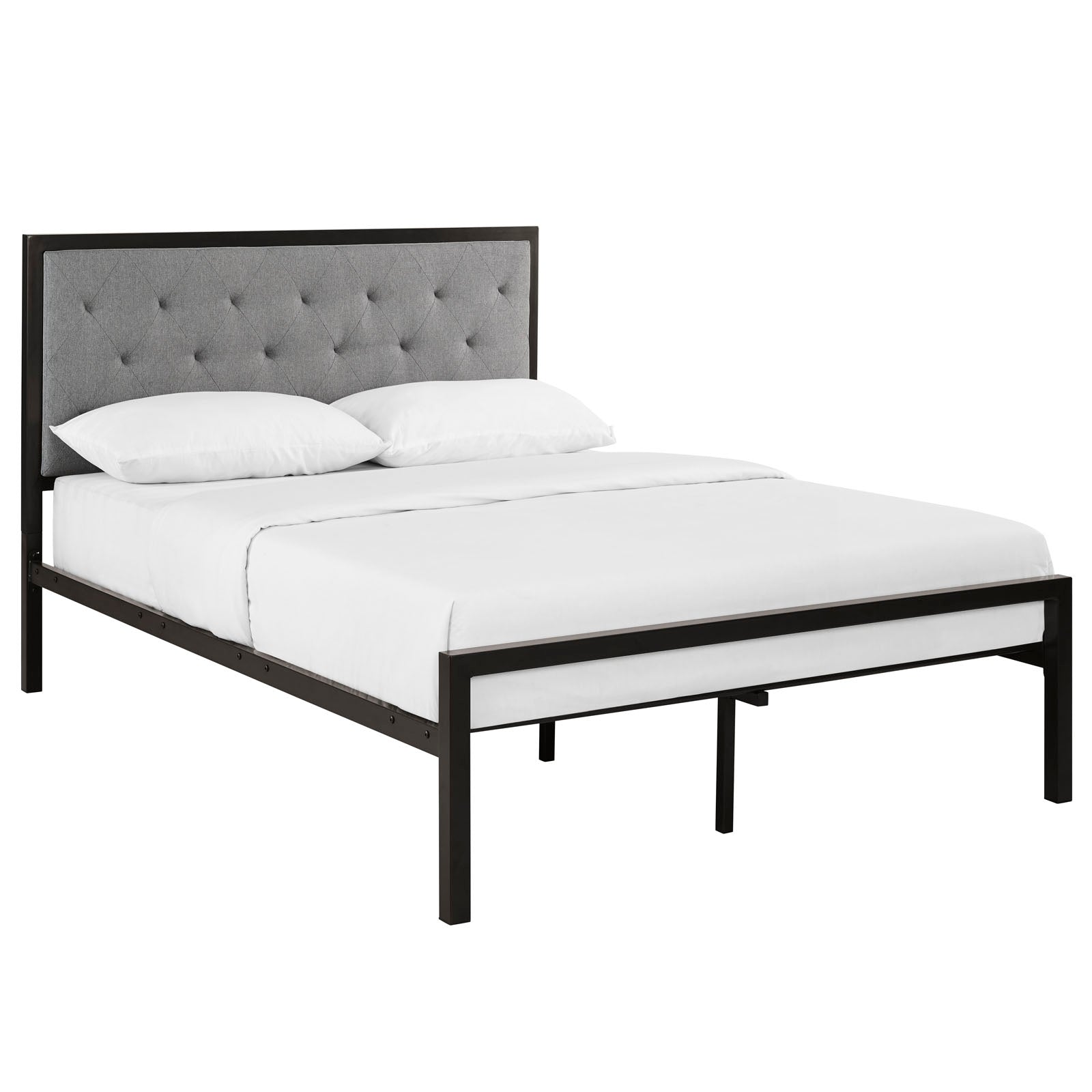 Mia Fabric Full Bed by Modway