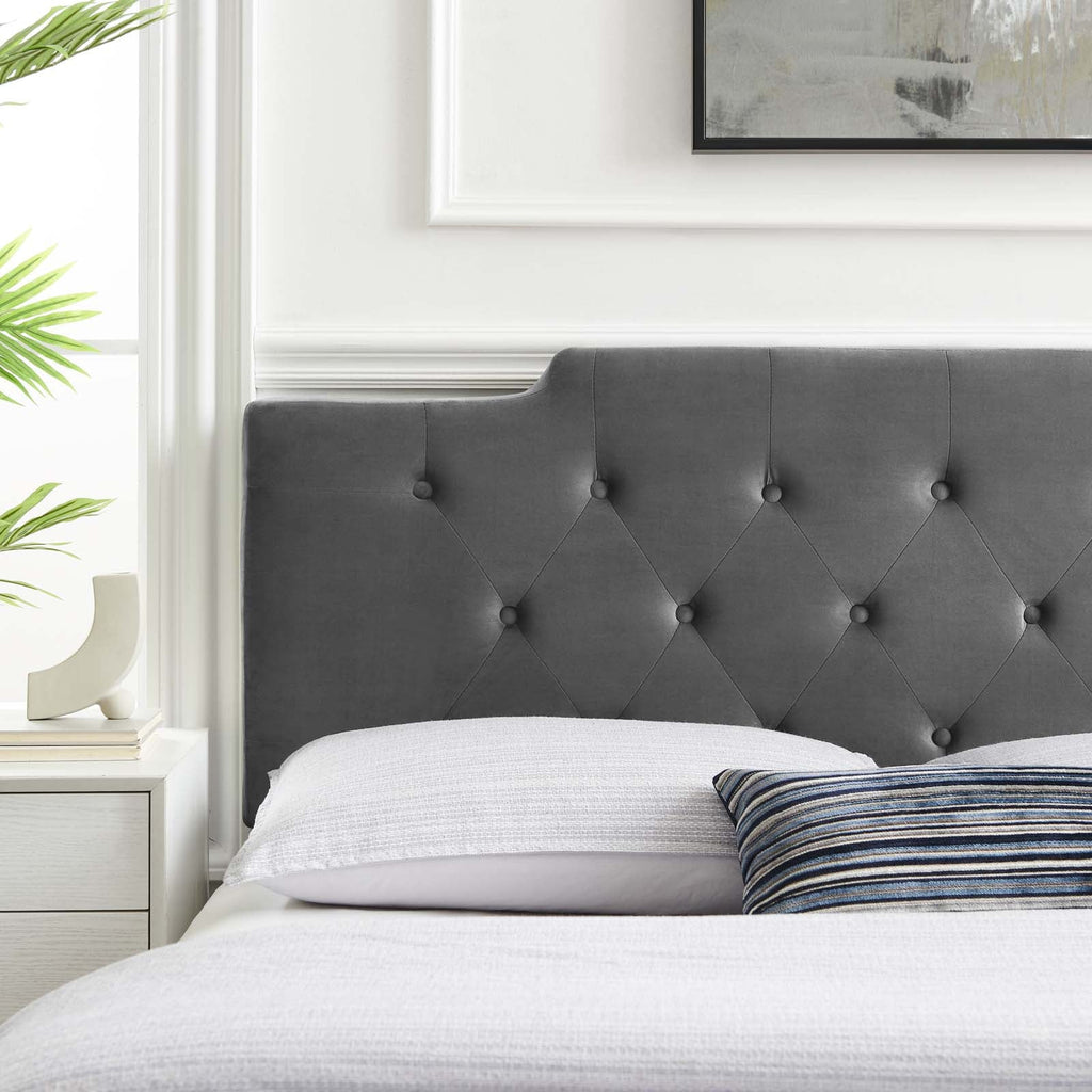 Juliet Tufted Performance Velvet Full/Queen Headboard by Modway
