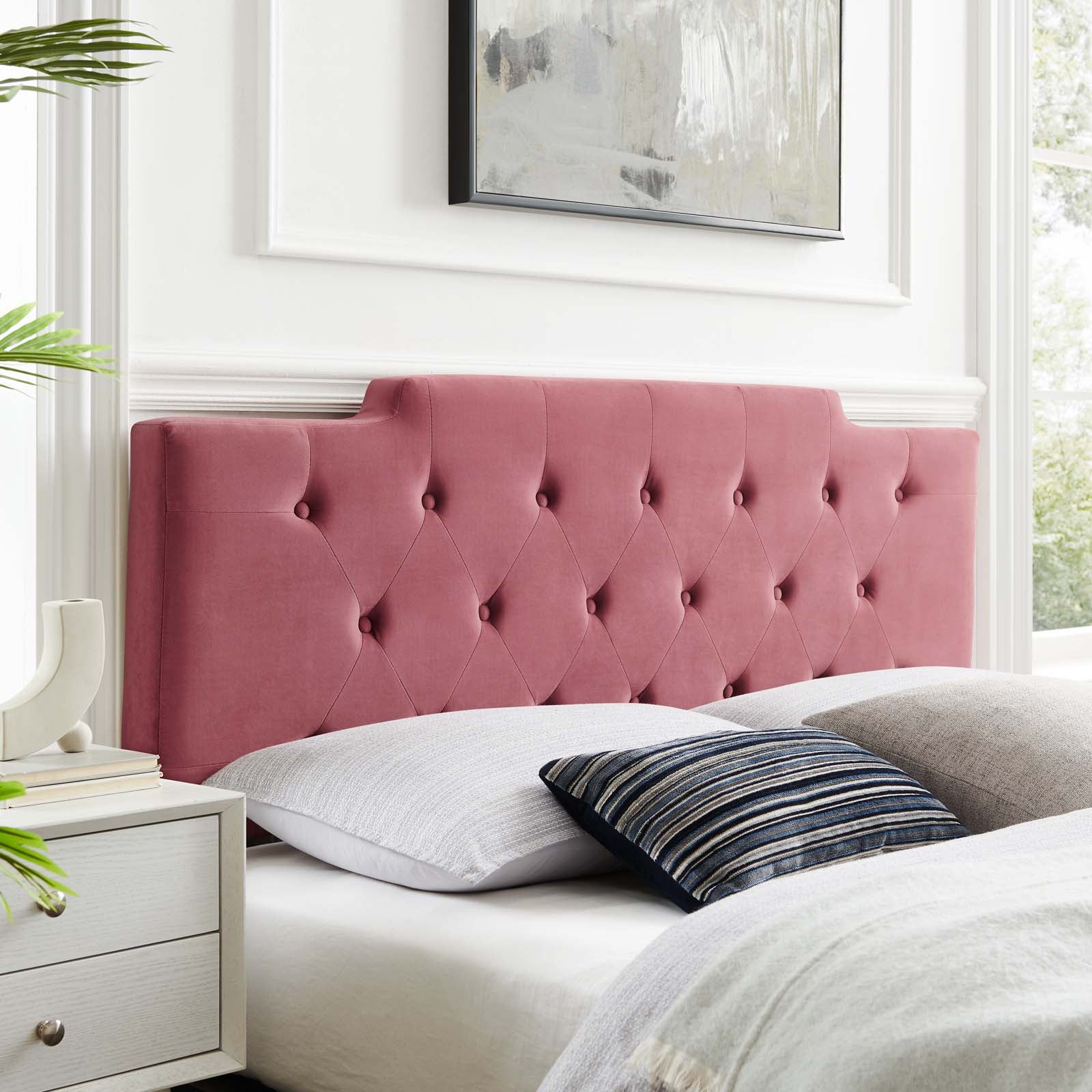 Juliet Tufted Performance Velvet King/California King Headboard by Modway
