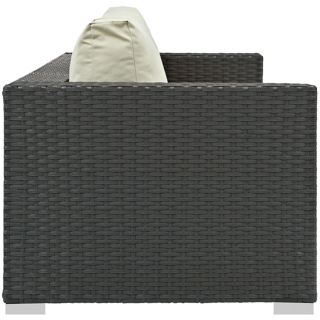 Sojourn Outdoor Patio Sunbrella¨ Sofa by Modway